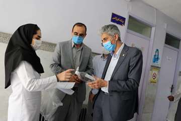 بازدید دکتر دانائی رئیس دانشگاه علوم پزشکی استان سمنان از بیمارستان 15 خرداد مهدیشهر99.05.15 